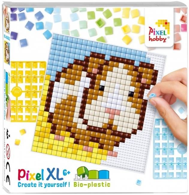 Креативен комплект с пиксели Pixelhobby - XL, Морско свинче