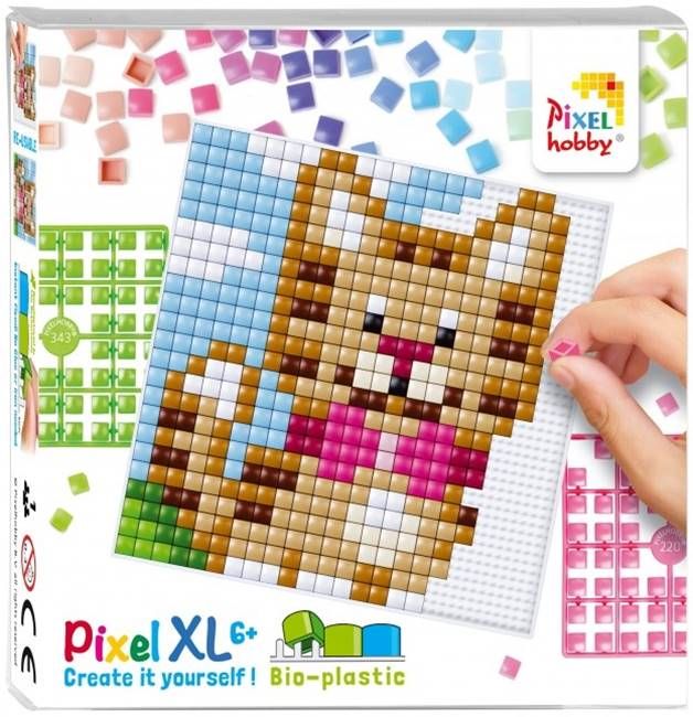 Креативен комплект с пиксели Pixelhobby - XL, Коте