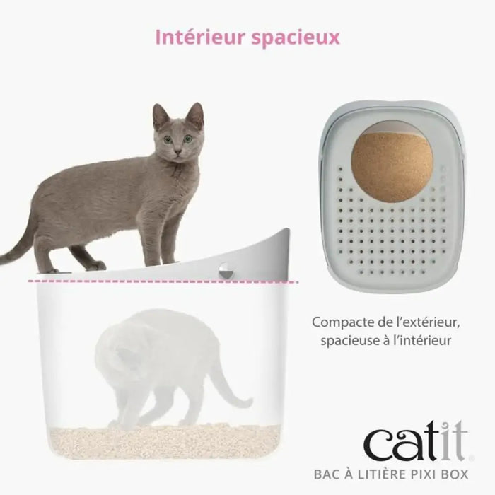 Пясъчник за Котки Catit Pixi Box 52 x 41 x 47,5 cm Пластмаса