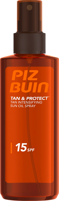Слънцезащитно спрей-олио Tan & Protect SPF 15, 150 ml