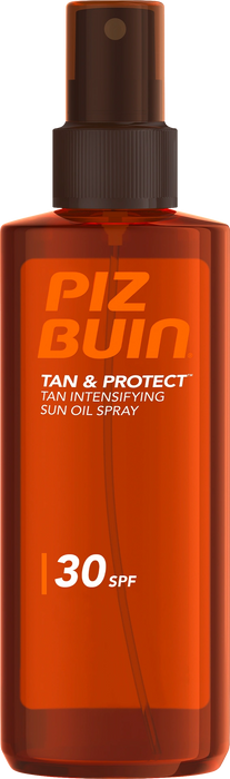 Слънцезащитно спрей-олио Tan & Protect SPF 30, 150 ml