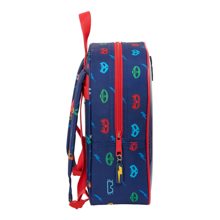 Училищна чанта PJ Masks Ready Морско син 22 x 27 x 10 cm