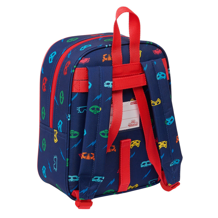Училищна чанта PJ Masks Ready Морско син 22 x 27 x 10 cm
