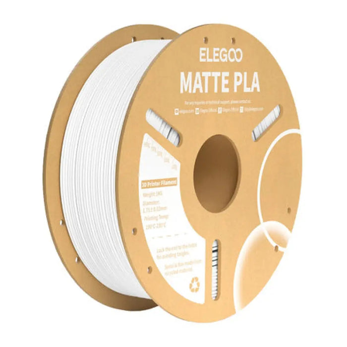 PLA Matte ELEGOO Filament (бял)