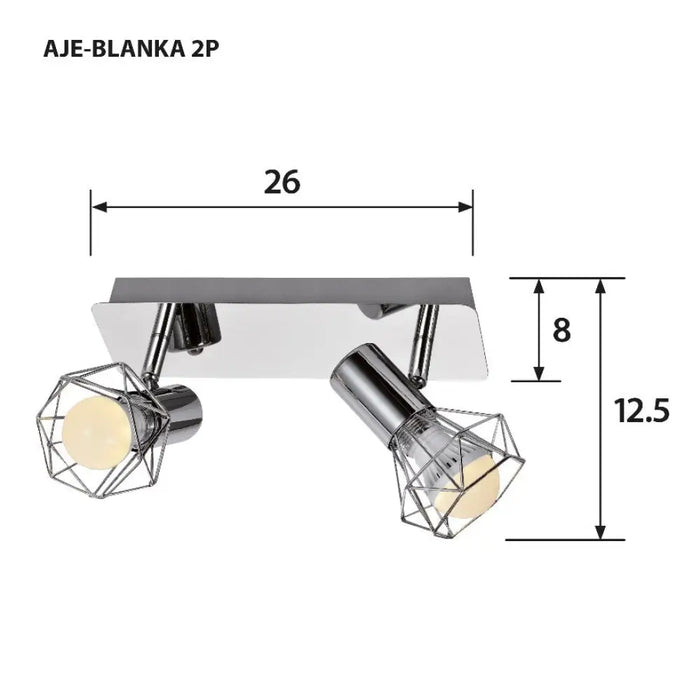 Плафон Activejet AJE-BLANKA 2P