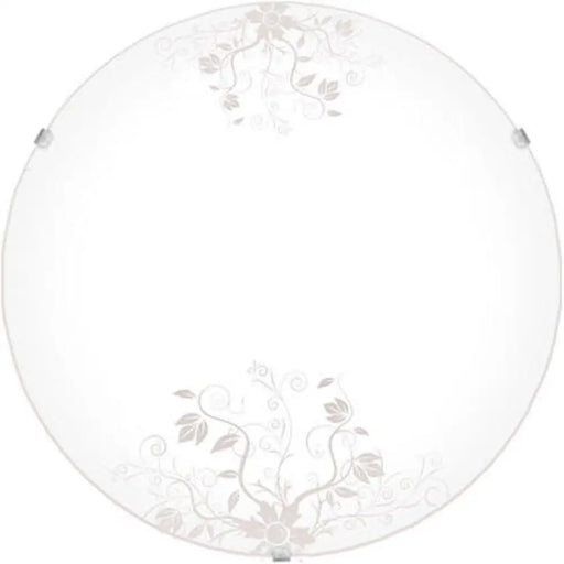 ПЛАФОН ЦВЕТЯ Ф30 БЯЛ МАТ LIGHTSTYLE ЦВЕТЯ