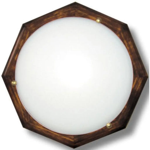 ПЛАФОН ДЪРВО ОСМОГРАМ ОРЕХ 2 ФАС. LIGHTSTYLE ДЪРВО