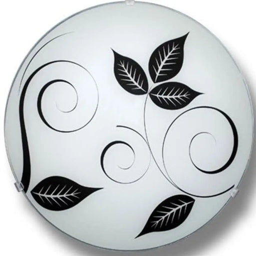 ПЛАФОН ФЛОРА Ф30 ЧЕРЕН/БЯЛ LIGHTSTYLE ФЛОРА