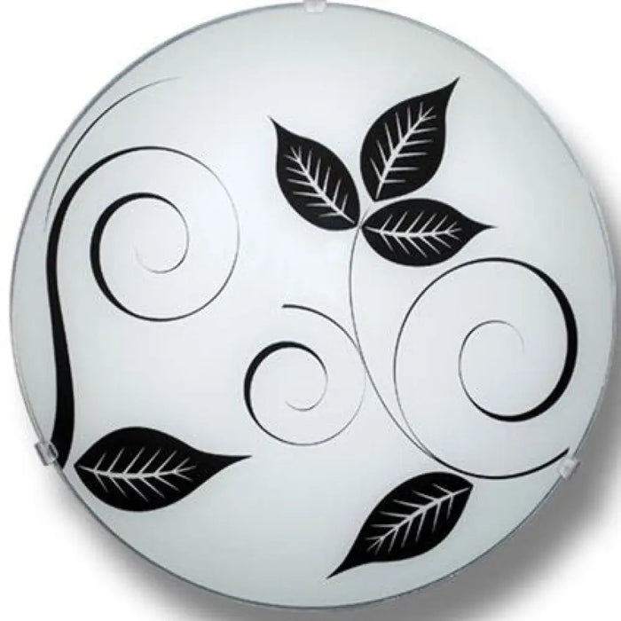 ПЛАФОН ФЛОРА Ф30 ЧЕРЕН/БЯЛ LIGHTSTYLE ФЛОРА