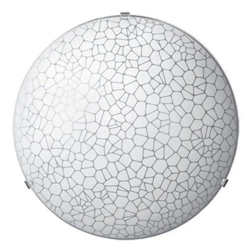 ПЛАФОН КРАКС 1ХЕ27 Ф30CM БЯЛ МАТ LIGHTSTYLE