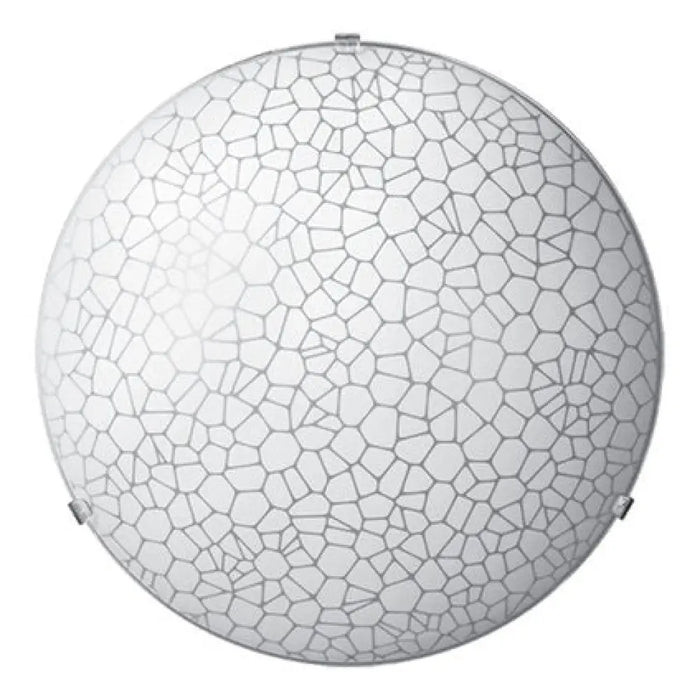 ПЛАФОН КРАКС 1ХЕ27 Ф30CM БЯЛ МАТ LIGHTSTYLE