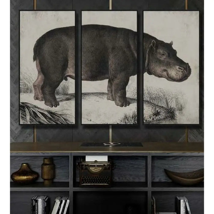 Пластно DKD Home Decor 3 Части Модерен (180 x 4 x 120 cm)