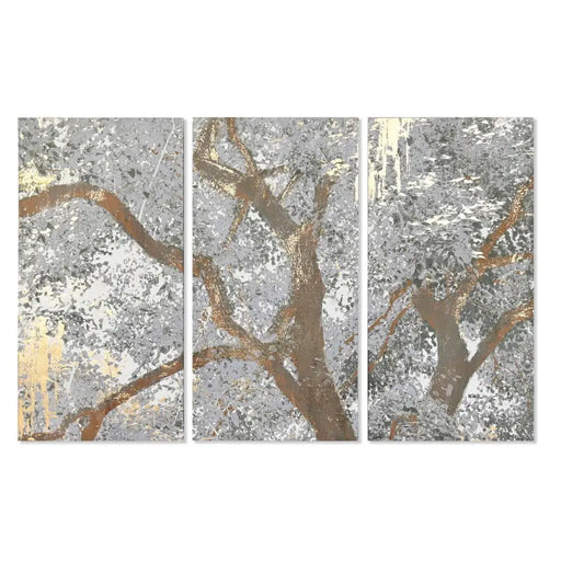 Пластно DKD Home Decor Пластно Дървен MDF 150 x 3,8 x 100