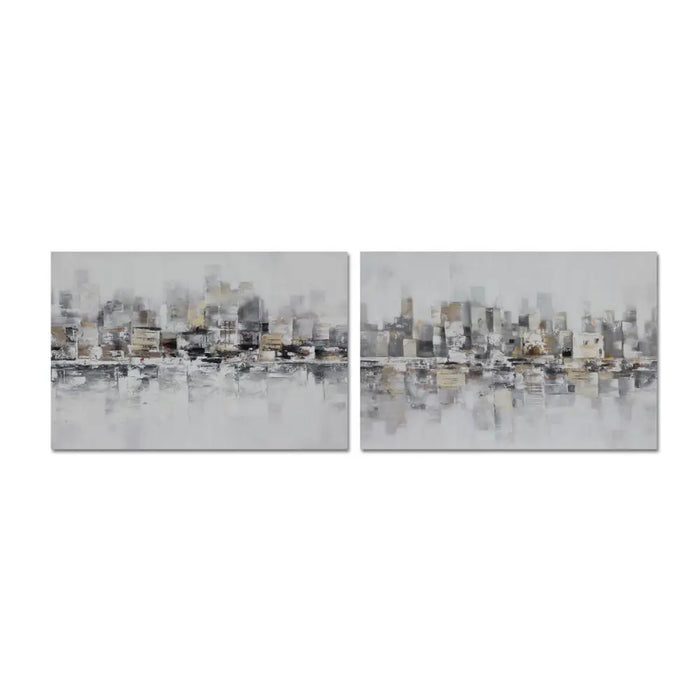 Пластно DKD Home Decor Пластно Дървен MDF 120 x 2,8 x 80 cm