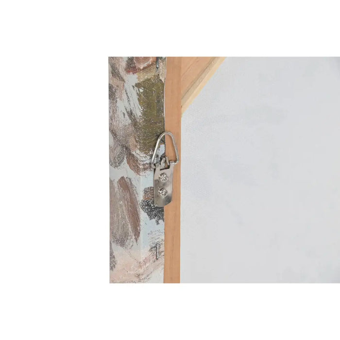 Пластно Home ESPRIT Бял Зелен Град Cottage 60 x 3,5 x 90 cm