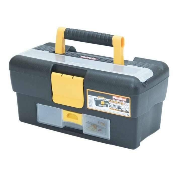 Кутия за Инструменти Plastiken Titanium 81034 Пластмаса