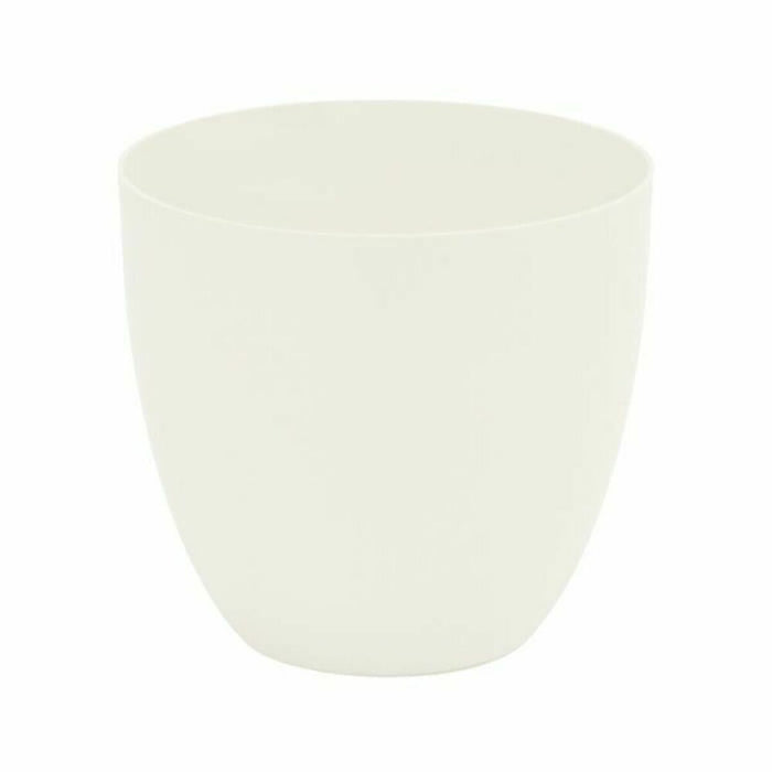 Саксия Plastiken Бял полипропилен (Ø 38 cm)
