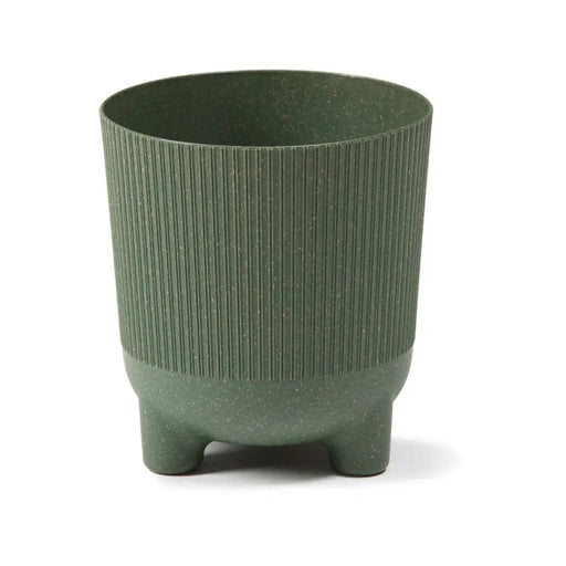 ПЛАСТМАСОВА КАШПА Ф18CM LAMELA ARIA ECO WOOD