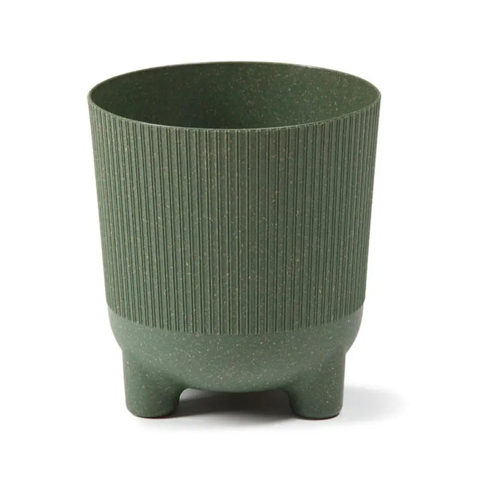 ПЛАСТМАСОВА КАШПА Ф18CM LAMELA ARIA ECO WOOD