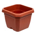 ПЛАСТМАСОВА САКСИЯ 12X12CM RECA PLAST GAIA