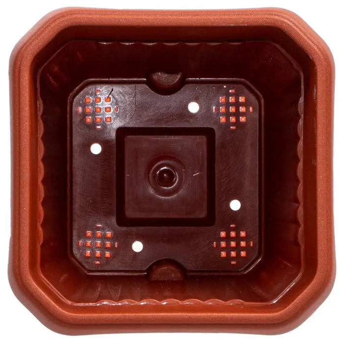 ПЛАСТМАСОВА САКСИЯ 12X12CM RECA PLAST GAIA