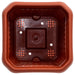 ПЛАСТМАСОВА САКСИЯ 12X12CM RECA PLAST GAIA