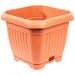 ПЛАСТМАСОВА САКСИЯ 25X25CM RECA PLAST GAIA