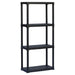 ПЛАСТМАСОВ СТЕЛАЖ ARTPLAST 133Х60Х30 СМ.