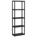 ПЛАСТМАСОВ СТЕЛАЖ ARTPLAST 176Х60Х30 СМ.