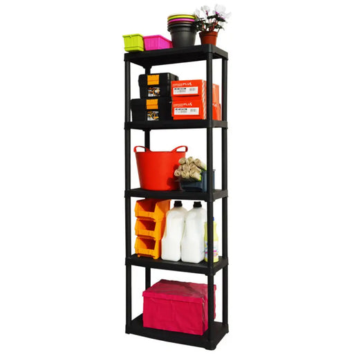 ПЛАСТМАСОВ СТЕЛАЖ ARTPLAST 176Х60Х30 СМ.
