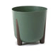 ПЛАСТМАСОВА КАШПА Ф34CM LAMELA FRIDA ECO WOOD