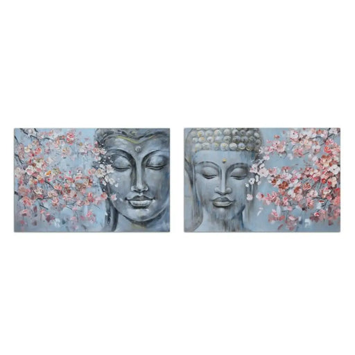 Пластно DKD Home Decor 120 x 2,8 x 80 cm Буда Ориенталски
