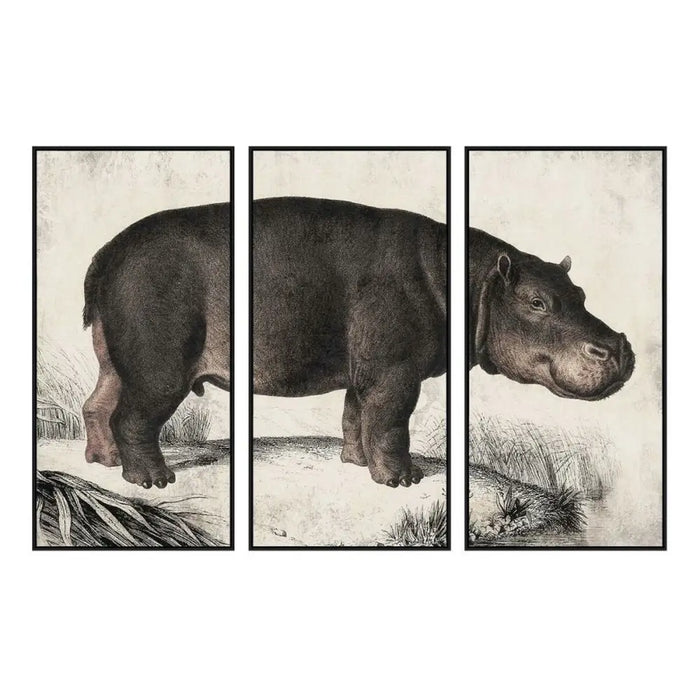 Пластно DKD Home Decor 3 Части Модерен (180 x 4 x 120 cm)