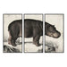 Пластно DKD Home Decor 3 Части Модерен (180 x 4 x 120 cm)