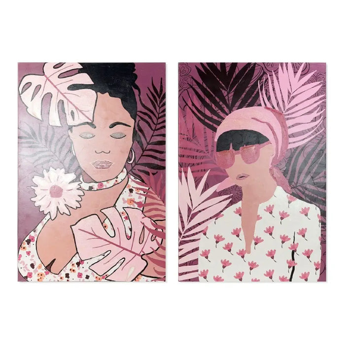 Пластно DKD Home Decor African Бор Пластно 80 x 3 x 120 cm