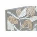 Пластно DKD Home Decor Бежов Сив Лист на растение 90 x 4 x