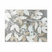 Пластно DKD Home Decor Бежов Сив Лист на растение 90 x 4 x