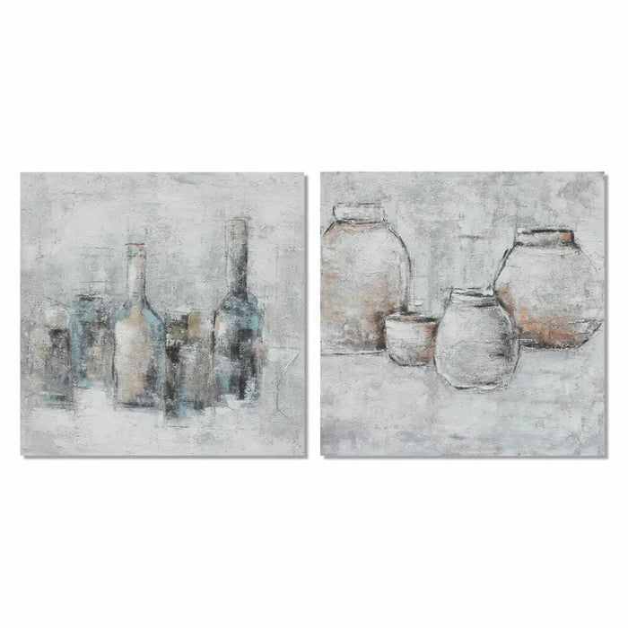 Пластно DKD Home Decor Бор Пластно 100 x 2,8 x 100 cm