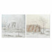 Пластно DKD Home Decor Бор Пластно 100 x 3,8 x 100 cm (2