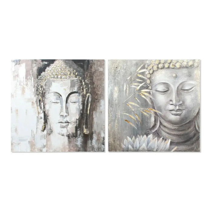 Пластно DKD Home Decor Бор Пластно 100 x 3,8 x 100 cm