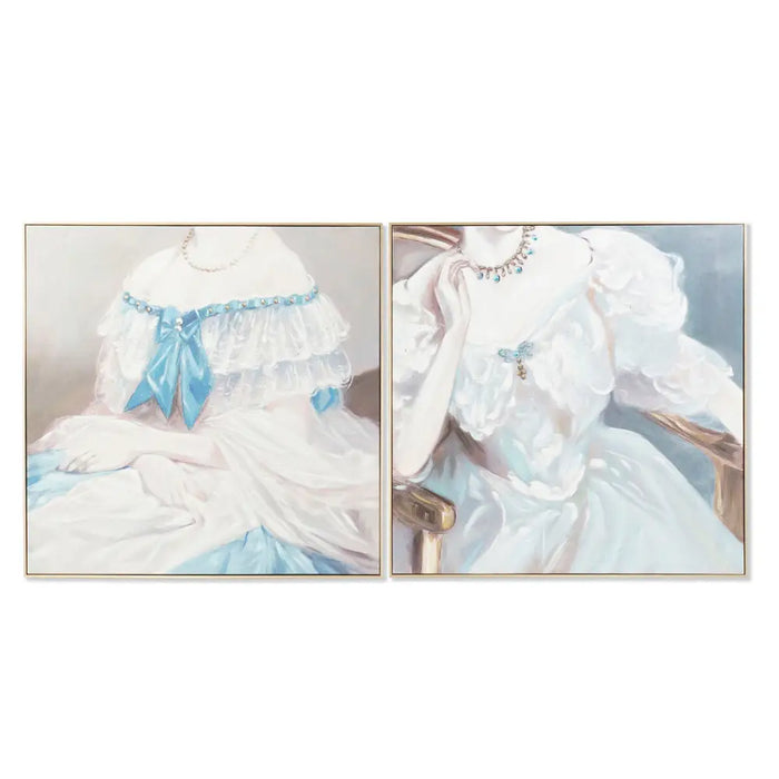 Пластно DKD Home Decor Бор Пластно 102 x 4,5 x 102 cm