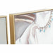 Пластно DKD Home Decor Бор Пластно 102 x 4,5 x 102 cm
