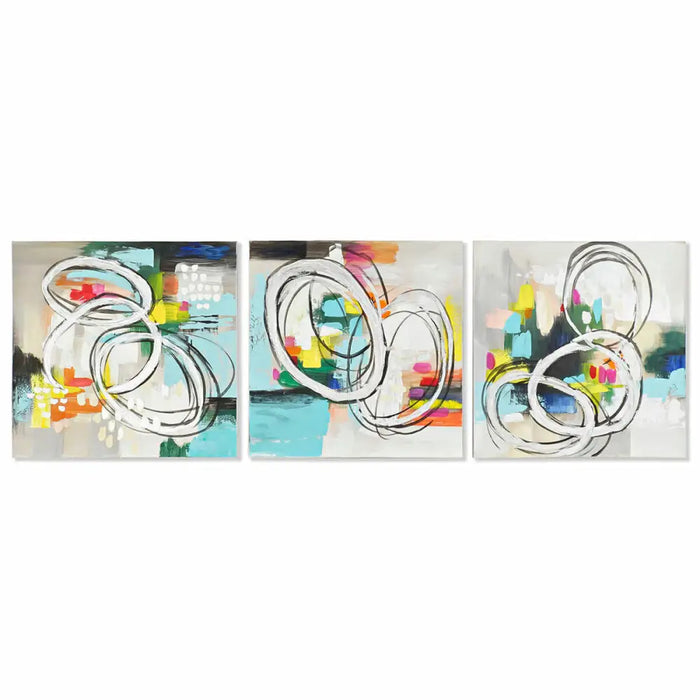 Пластно DKD Home Decor Бор Пластно 60 x 2,8 x 60 cm