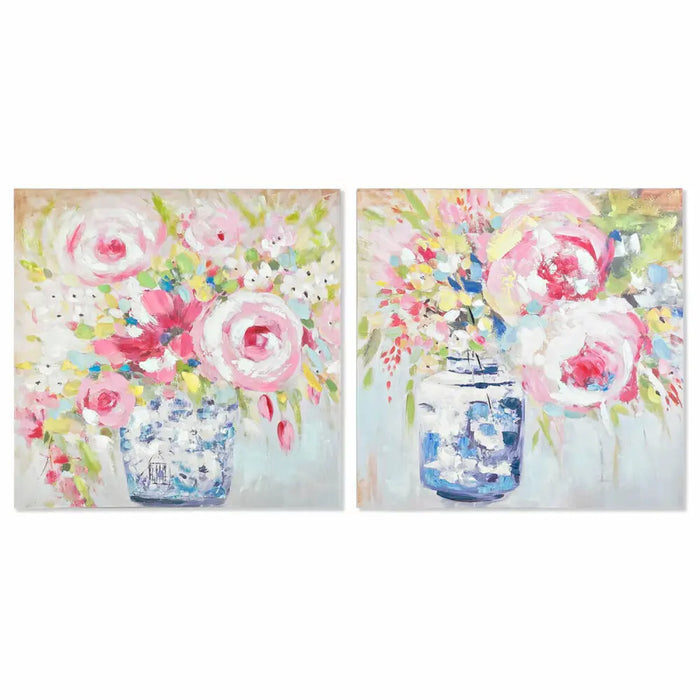 Пластно DKD Home Decor Бор Пластно 80 x 3 x 80 cm