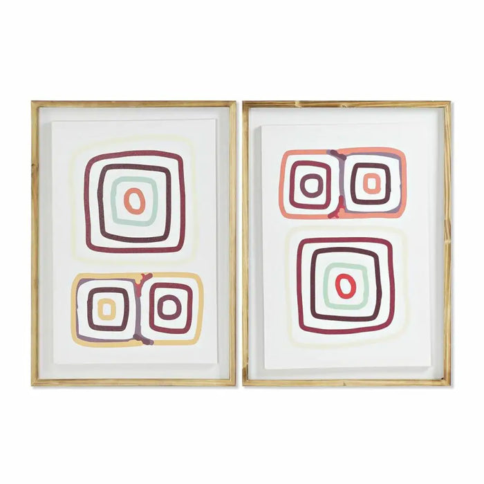 Пластно DKD Home Decor Бор полистирен Пластно 50 x 2,8 x 70
