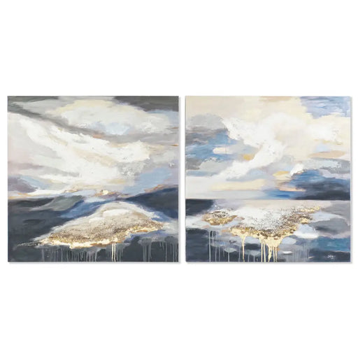 Пластно DKD Home Decor Бор Пластно 100 x 3,5 x 100 cm