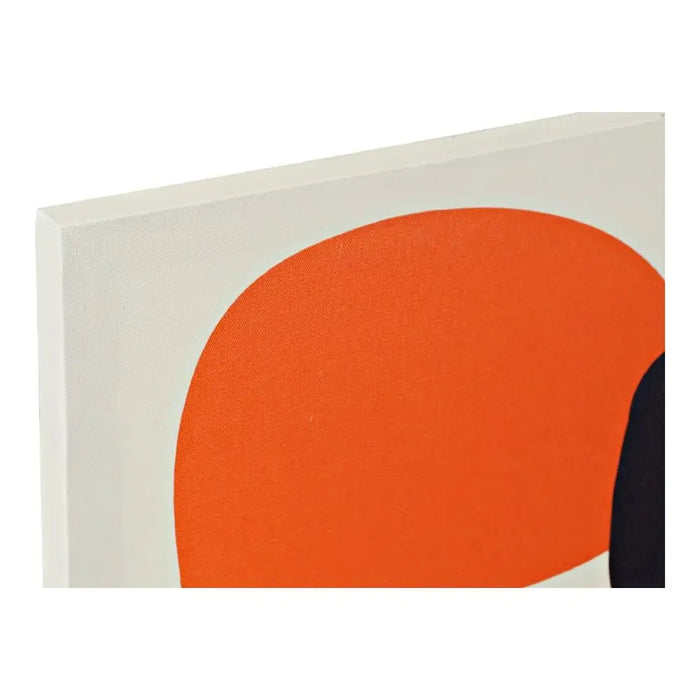 Пластно DKD Home Decor Circle Art Бор Пластно 40 x 1,8 x 50