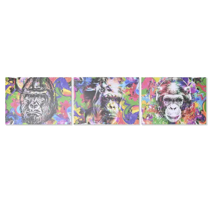 Пластно DKD Home Decor Пластно Дървен MDF 70 x 1,8 x 50 cm