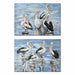 Пластно DKD Home Decor Пластно Дървен MDF 100 x 3 x 70 cm