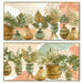 Пластно DKD Home Decor Пластно Дървен MDF 103 x 3,5 x 53 cm